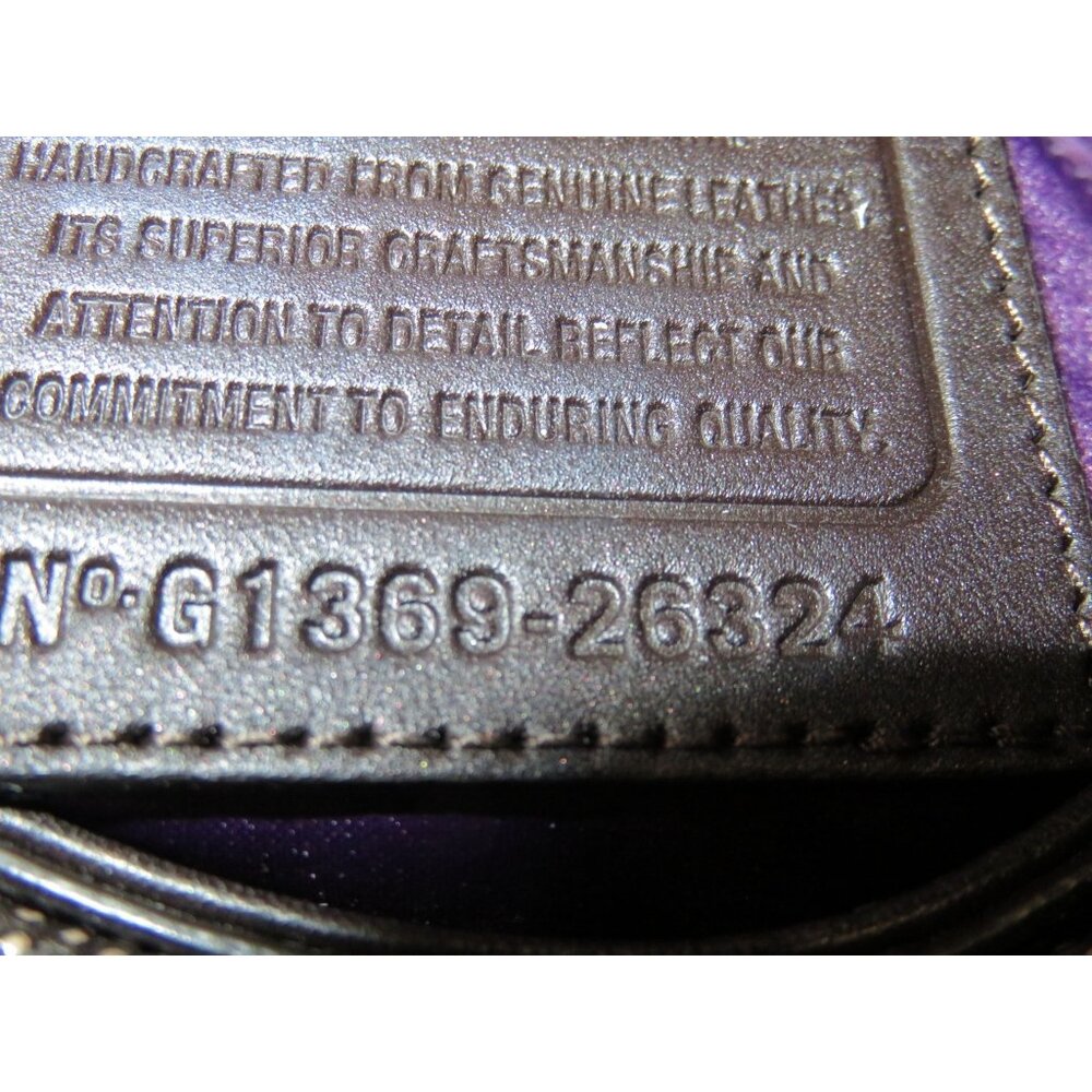 Coach 2013 Madison Glitter Lizard Sadie Flap Leather Crossbody Satchel in Brown - Picture 6 of 11